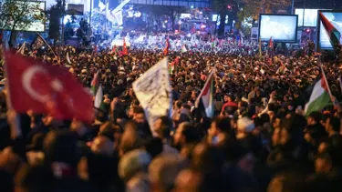 İstanbul'daki İsrail protestosunda 1 can kaybı, 5 gözaltı