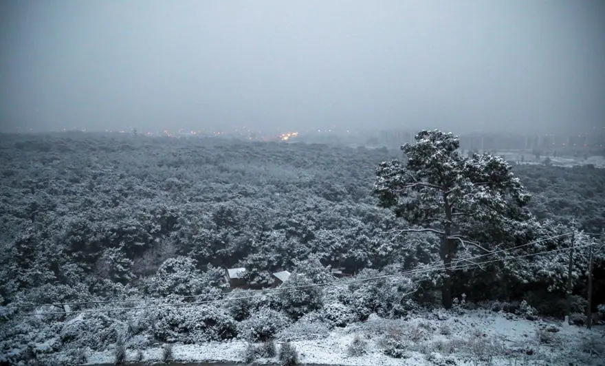 Antalya’ya 29 yıl sonra kar yağdı 46 Antalya’ya 29 yıl sonra kar yağdı 46