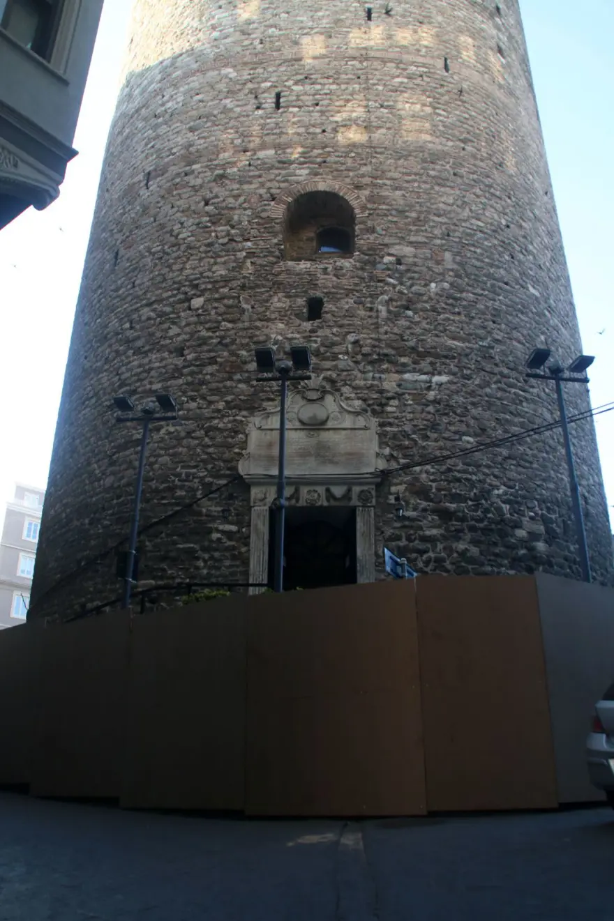 Galata Kulesi'nde restorasyon ebabil kuşlarının yuvaları nedeniyle ertelendi 24