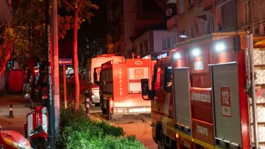 Eşine kızdı, evini ateşe verdi