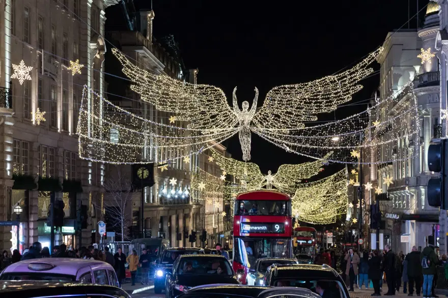Londra sokakları Noel ve yılbaşı için süslendi 12 Londra sokakları Noel ve yılbaşı için süslendi 12