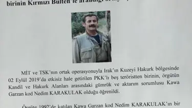 Kırmızı bültenle aranan terörist etkisiz hale getirildi