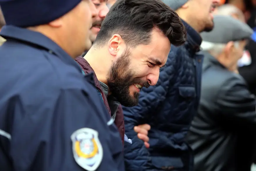 İki aylık evli şehit polis Tugay Can Kızılırmak'a veda 9