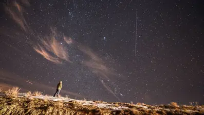 Geminid meteor yağmuru Türkiye'den böyle izlendi