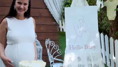 İrem Helvacıoğlu'ndan baby shower paylaşımı: Kızıma ilk partisini hazırladık