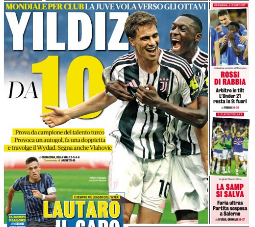 Tarihe geçen Kenan Yıldız, manşetlerde: "Sihirbaz!" 5