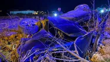 Adıyaman'da otomobil takla attı: Sürücü yaralandı
