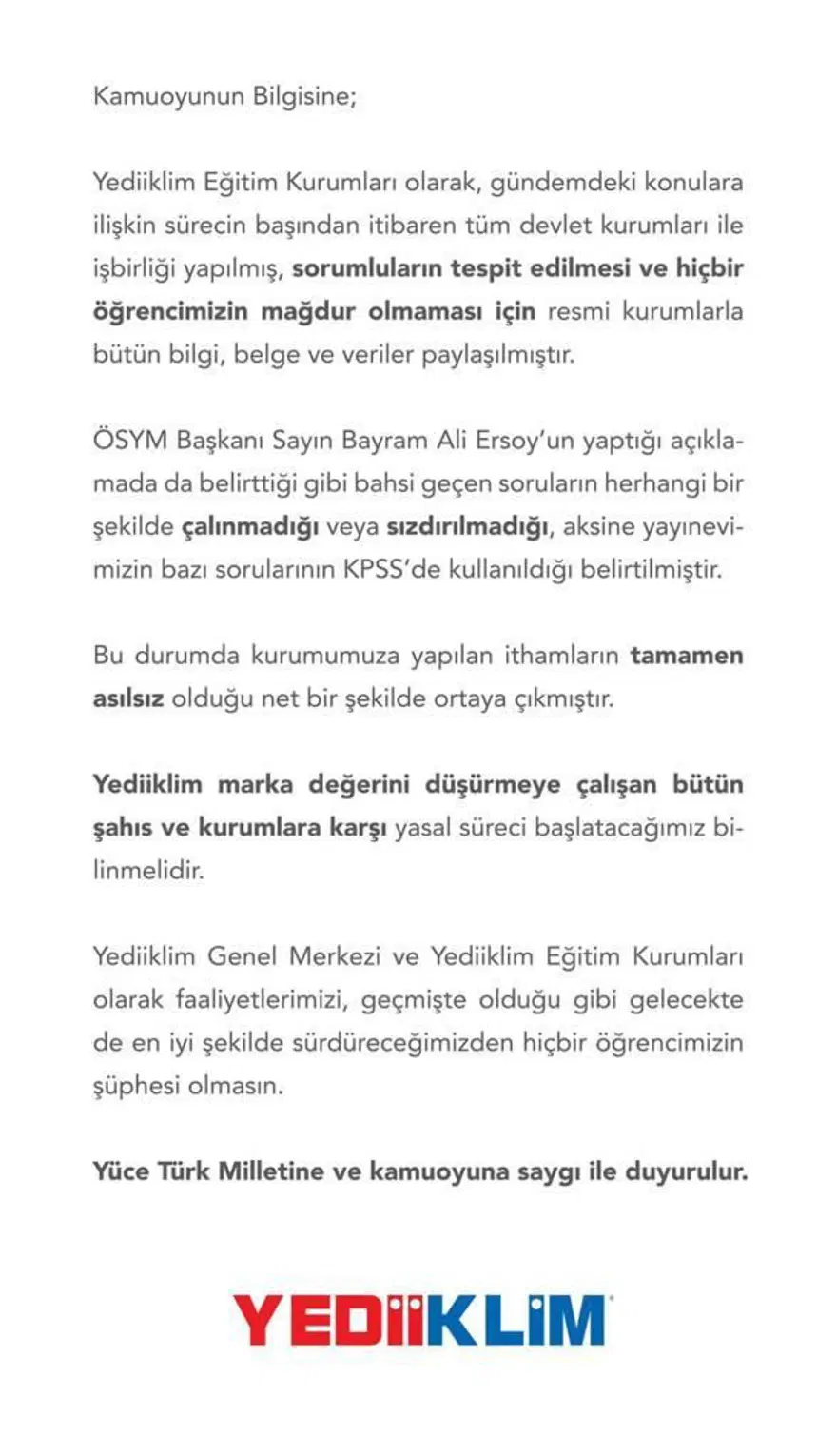 ''SIZDIRILMADI, KULLANILDI'' 1