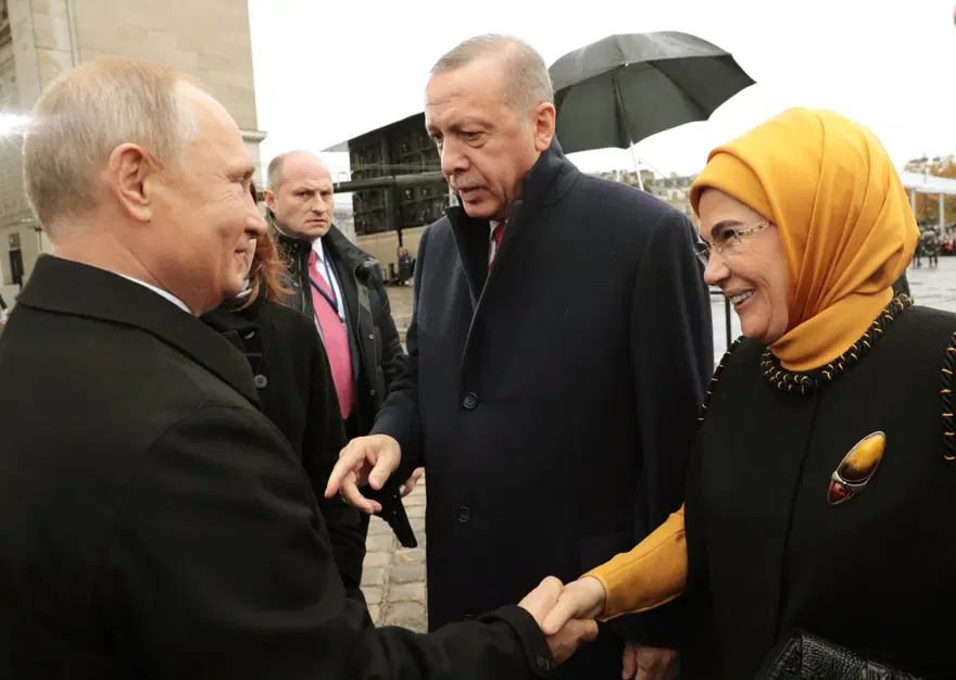 Cumhurbaşkanı Erdoğan ile Putin'den samimi sohbet 34