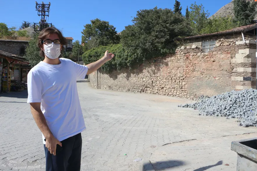 Tarihi han 6,5 milyon TL'ye satılığa çıkarıldı 6