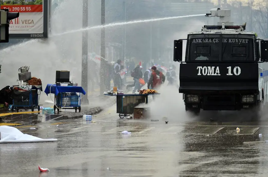Ankara'da eyleme müdahale 6
