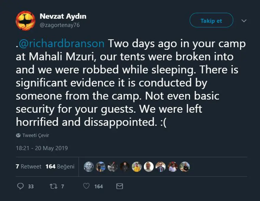 Nevzat Aydın'a hırsız şoku! (Kenya'daki lüks safari kampında soyuldu) 2