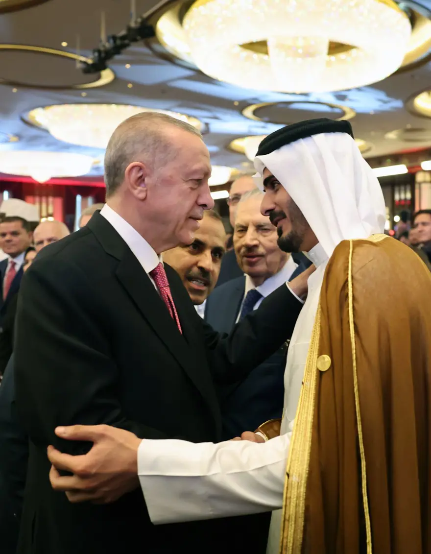 Cumhurbaşkanı Erdoğan için Beştepe'de tören 11