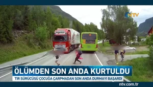 Ölümden son anda kurtuldu Ölümden son anda kurtuldu