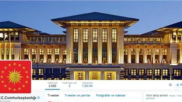 Cumhurbaşkanlığı'nın sosyal medyadaki kullanıcı ismi değişti