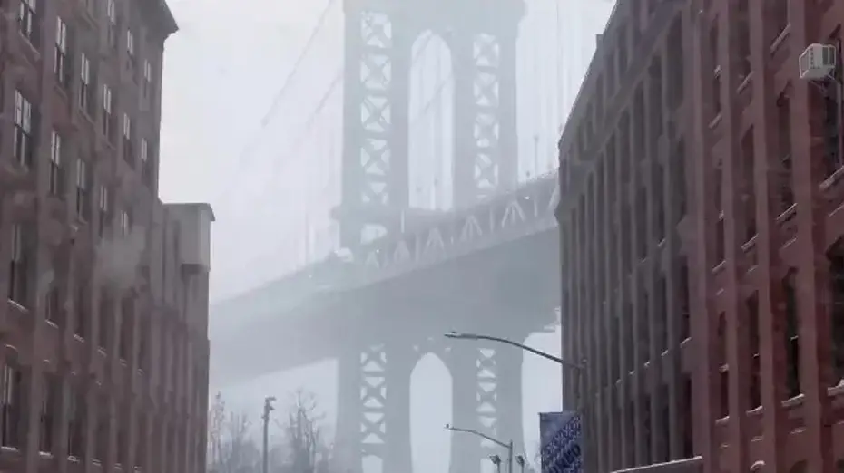 New York'ta kar fırtınası etkili oldu 