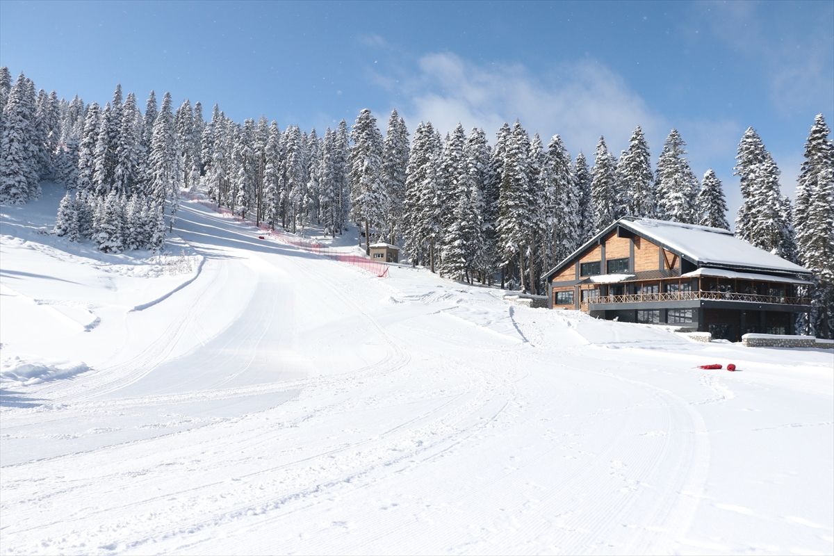 Ilgaz Dağı'nda kayak sezonu yarıyıl tatili öncesi başlıyor