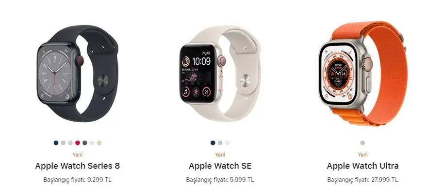 APPLE WATCH TÜRKİYE FİYATLARI 5