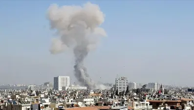 Şam'da askeri üste patlama