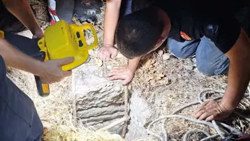6 yaşındaki Yasin oyun oynarken 6 metrelik kuyuya düştü