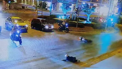 Kırmızı ışıkta ihlal kazayla sonuçlandı