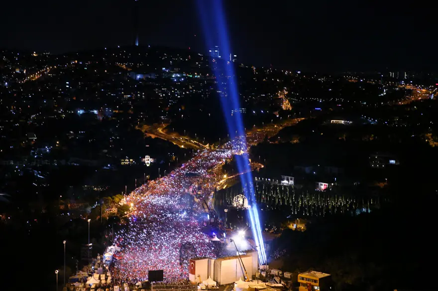 Köprüde Milli Birlik Yürüyüşü 58 Köprüde Milli Birlik Yürüyüşü 58