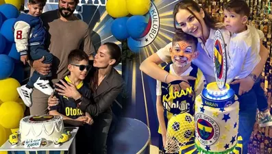 Fahriye Evcen ile Burak Özçivit'in oğlu Karan 6 yaşında: İyi ki doğdun kıymetlim