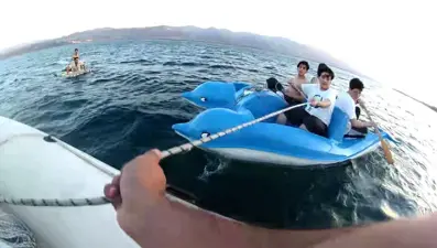 Sapanca Gölü'nde mahsur kalan 17 kişi kurtarıldı