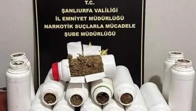 Şanlıurfa'da narkotik operasyonu