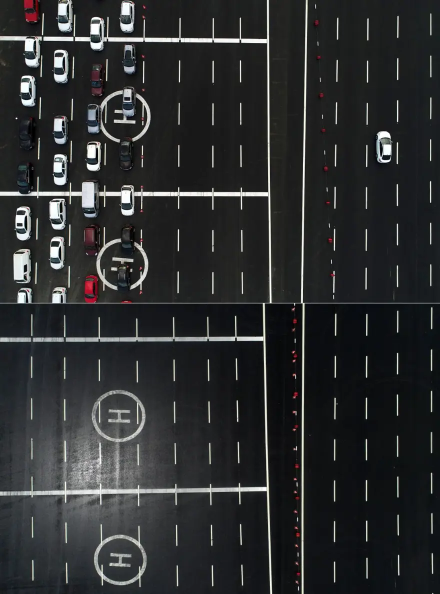 Bayram tatillerinde uzun araç kuyruklarının oluştuğu kara yolları boş kaldı 4