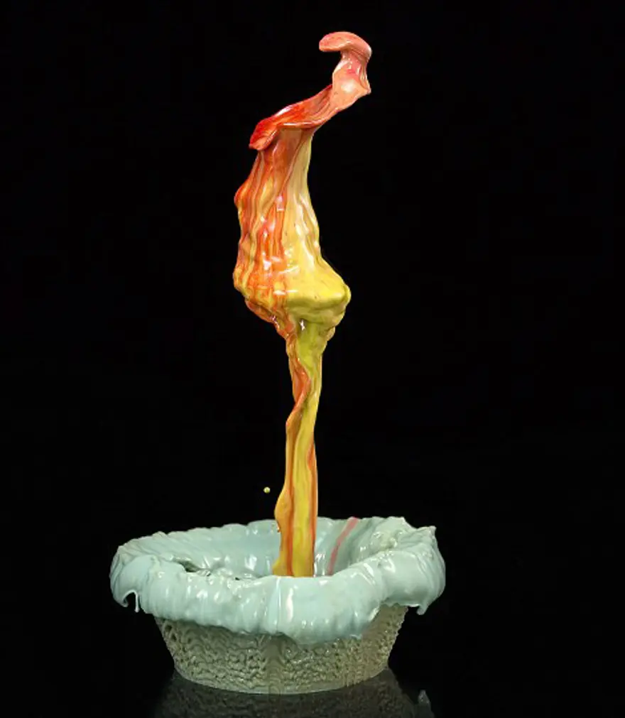 Tablo gibi çiçekler 6