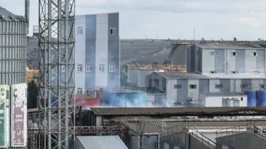 Edirne'de yağ fabrikasında patlama