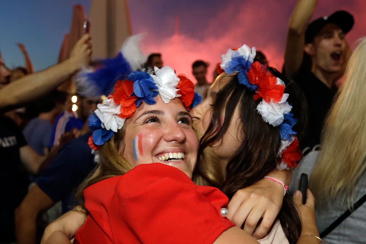 Fransa'da final sevinci (Belçika'da hüzün)