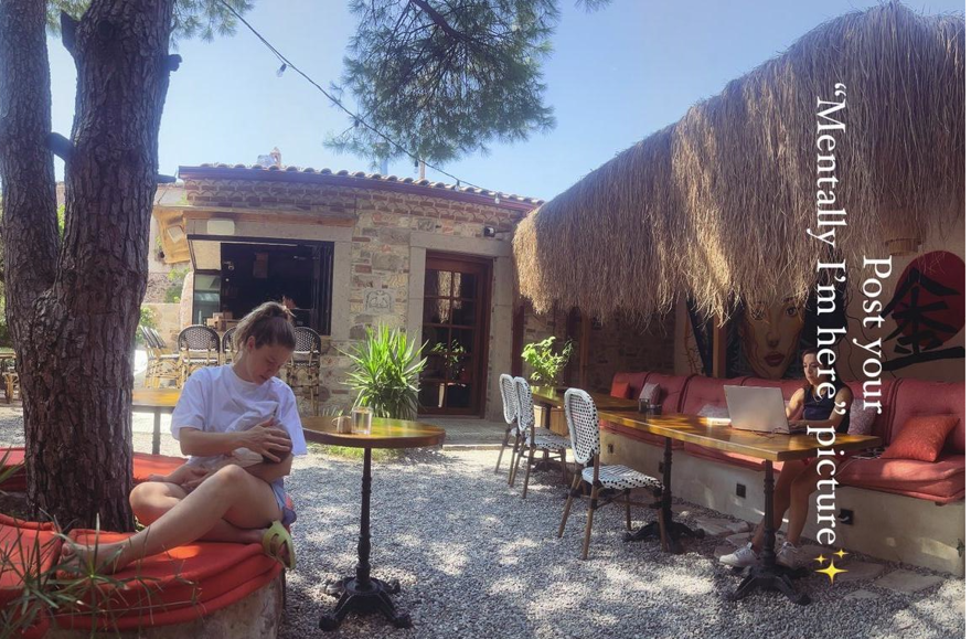 Burcu Biricik'ten kızı Luna ile ilk paylaşım 3