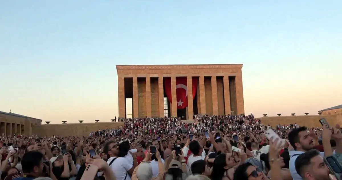 Anıtkabir'e 10 Kasım'da rekor ziyaret