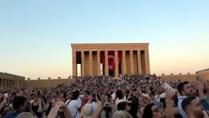 Anıtkabir'e 10 Kasım'da rekor ziyaret