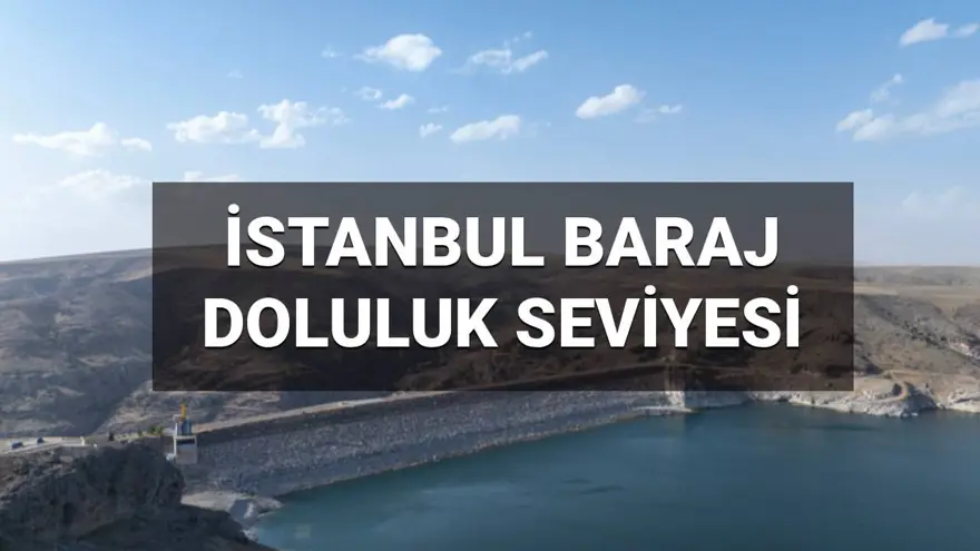 İstanbul baraj doluluk oranları 17 Ekim 2025: (İSKİ) İstanbul’da barajların doluluk seviyesi yüzde kaç? İstanbul baraj doluluk oranları 17 Ekim 2025: (İSKİ) İstanbul’da barajların doluluk seviyesi yüzde kaç?