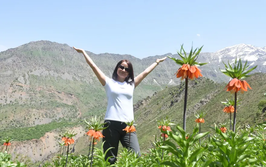 Hakkari dağlarında 'ters lale' buluşması 20