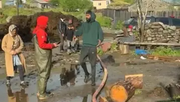 Ardahan'da sağanak sele dönüştü