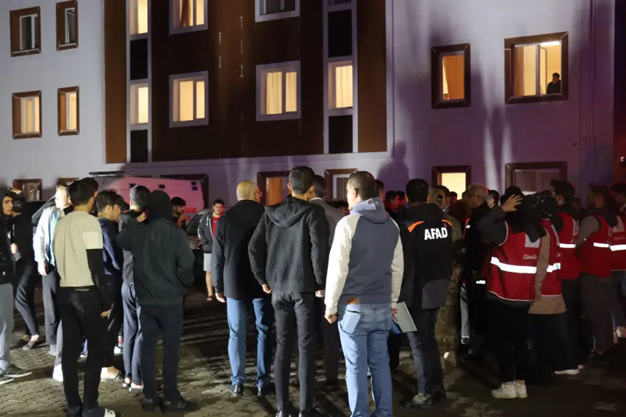KYK yurtlarında eş zamanlı deprem tatbikatı 66