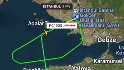 Sabiha Gökçen Havalimanı pistinde tavşan alarmı: Uçak iniş yapamadı