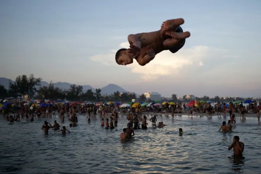 Rekor Brezilya'da kırıldı! Hissedilen sıcaklık 62,3 dereceye çıktı 5