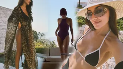 Tatil için Atina'ya giden Hande Erçel'den yeni kareler