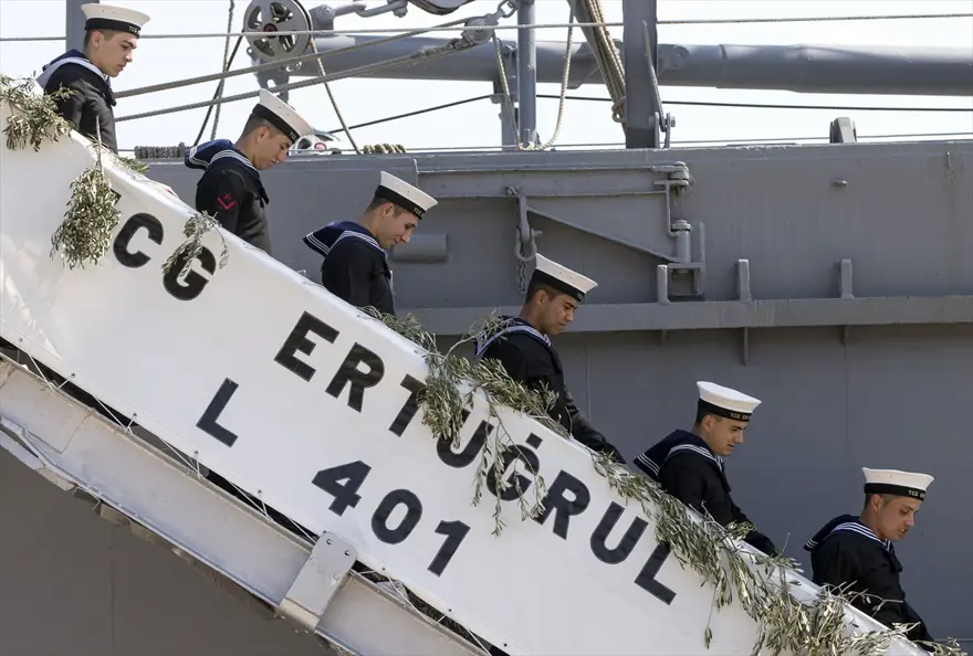 Kıbrıs Gazisi TCG Ertuğrul artık "emekli" 11