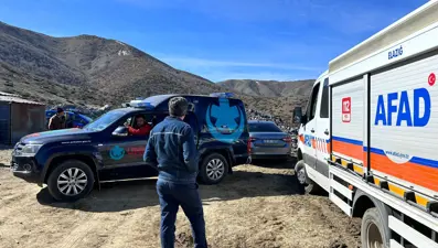 Elazığ’da maden ocağında göçük