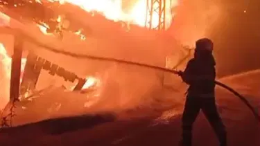 Bozüyük'te korulukta çıkan yangın güçlükle söndürüldü