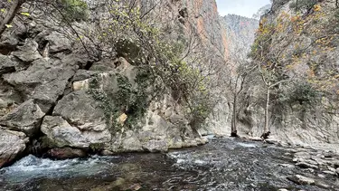 Saklıkent Kanyonu'na ziyaretçi akını