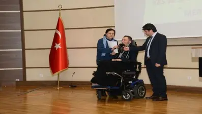 Cumhurbaşkanı Erdoğan ile görüşen DMD hastası Çağlar'ın hayali gerçek oldu