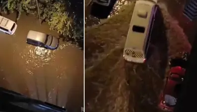 İstanbul’da sağanak: Maltepe ve Üsküdar'da caddeleri su bastı