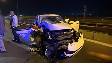 Anadolu Otoyolu'nda zincirleme trafik kazasında 5 kişi yaralandı